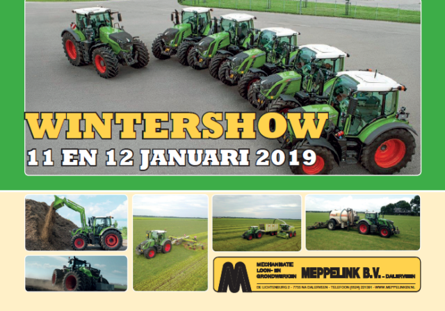 WINTERSHOW 11 EN 12 JANUARI 2019